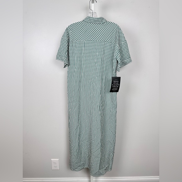 POMANDER PLACE
Green Gingham Seersucker Zacara Dress
NO BELT - Picture 6 of 9